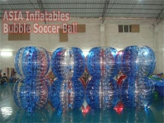 Half Color Bubble Soccer Ball. Top Quality, 3 years Warranty.