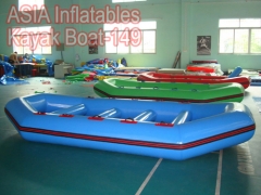4-osobowa nadmuchiwana łódź