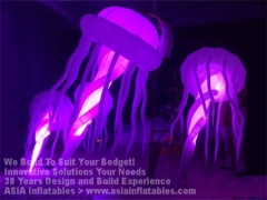 Nadmuchiwany meduza dekoracji