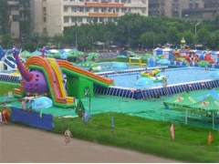 Nadmuchiwany plac zabaw dla dzieci