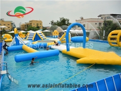 Inflatable Water Aqua Run Challenge Aqua Park Manufacturers China