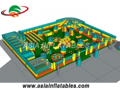 Inflatable World Indoor Playground Theme Parks and Balloons Show