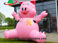 Giant Cartoon  Inflatable Pig For Congratulations Manufacturers