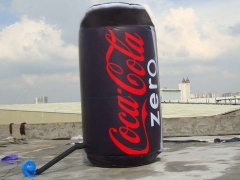 Coca cola nadmuchiwane puszki rynek hurtowy