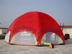 Namiot nadmuchiwany namiotu kopuły o średnicy 10 m