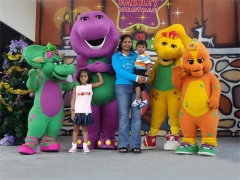 Barney kostium mascot