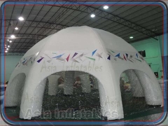 średnica 11m nadmuchiwanego namiotu kopuły, namiot pająka