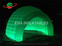 nadmuchiwany oświetlony namiot z diodą na imprezę
