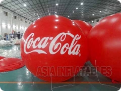 Balon markowy firmy coca cola