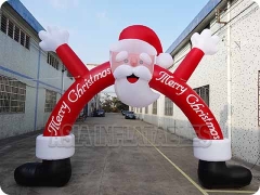 Inflatable Christmas Santa Claus Arch