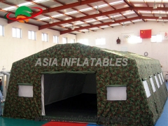 Nadmuchiwany namiot wojskowy