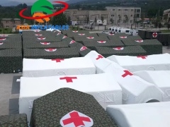 Extreme PVC Inflatable Medical Exercise Command Tent For Emergency Response