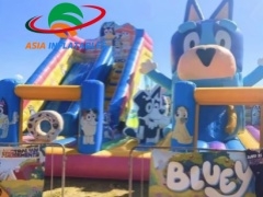 Giant Bluey Theme Nadmuchiwany Funcity Na Sprzedaż producentów