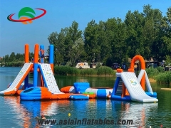Nadmuchiwany Park Wodny Pływający Nadmuchiwane Gry Wodne Combo