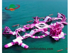 Crazy Floating Water Park Inflatable Aqua Park Water Splash Park