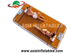 Top Quality Leisure Floating Dock Inflatable Floating Mat Platform